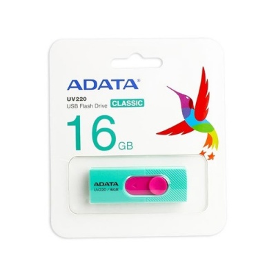 memoria usb 16gb adata uv220 rosa