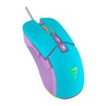 mouse gamer alambrico azul morado ocelot187