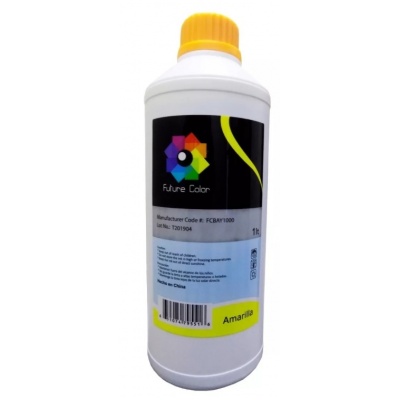 1 litro tinta dye brother epson hp canon yellow